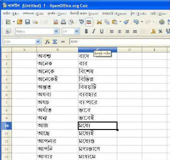 Key Features of Baishakhi Inscript Layout