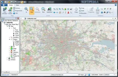 Key Features of Cadcorp SIS Map Browser