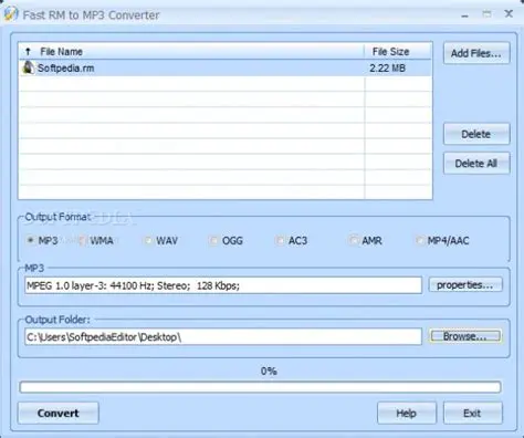 Key Features of Fast RM to MP3 Converter