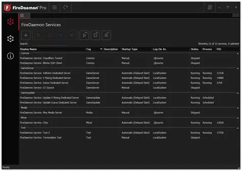 Key Features of FireDaemon Session 0 Viewer