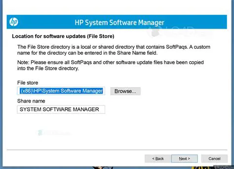 Key Features of HP System Software Manager