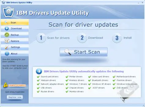 Key Features of IBM Drivers Download Utility