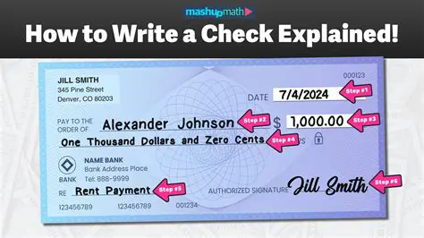 Key Features of Just Write Checks