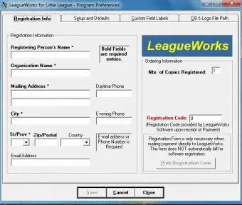 Key Features of LeagueWorks for Little League