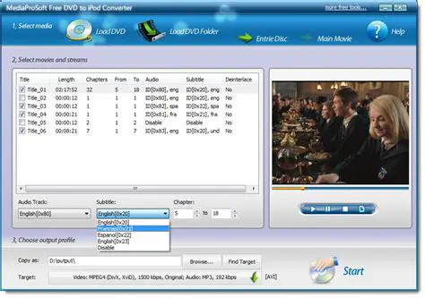Key Features of Magic DVD to iPod MP4 Video Rip Convert Studio