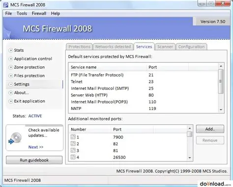 Key Features of MCS Firewall