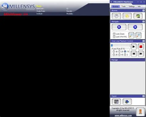 Key Features of MILLENSYS DICOM MiniViewer