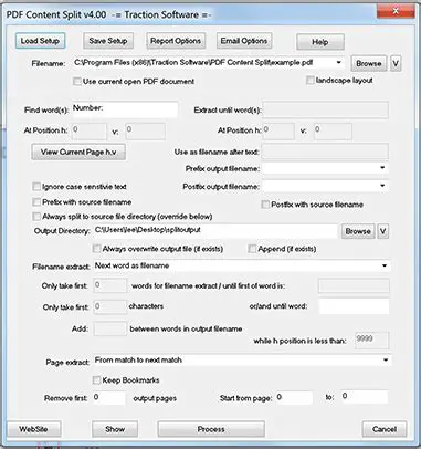 Key Features of PDF Content Split Batch