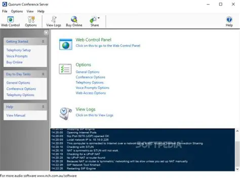 Key Features of Quorum Conference Server