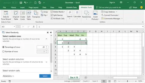 Key Features of Random Sorter for Excel