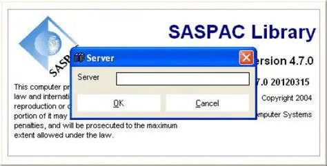Key Features of SASPAC Library
