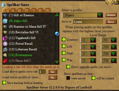 Key Features of Spellbar Saver