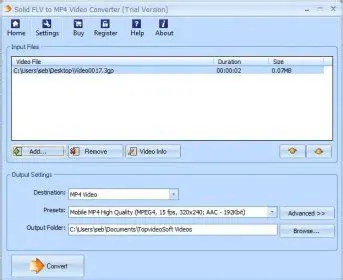 Key Features of the Solid FLV to MP4 Video Converter