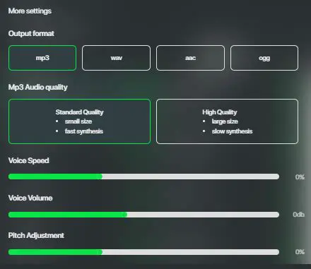 Key Features of TTS Converter Plus