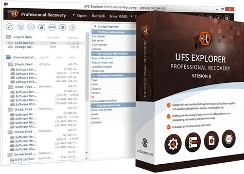 Key Features of UFS Explorer Professional Recovery 64bit Edition