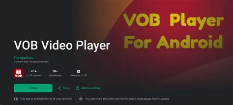 Key Features of VOB Player