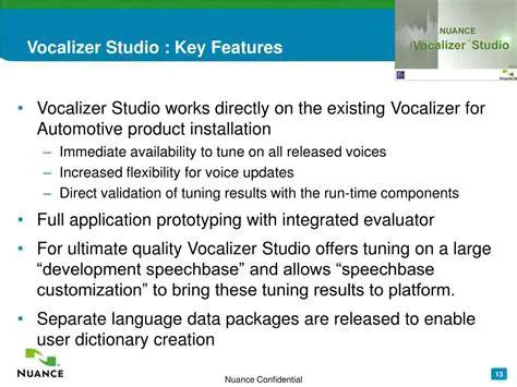 Key Features of Vocalizer Laura