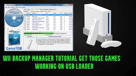 Key Features of Wii Backup Manager