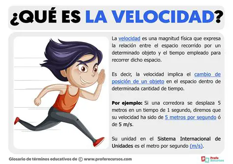 La importancia de la velocidad y la distancia