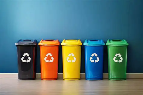 La vida en botes de basura