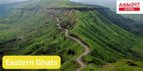 Location and Extent of Eastern Ghats