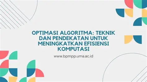 Meningkatkan efisiensi komputasi