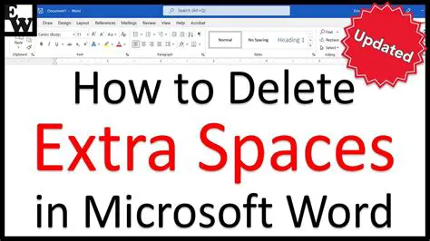 Missing or extra whitespace
