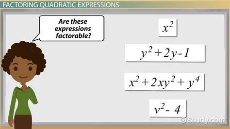 Not factoring the expression