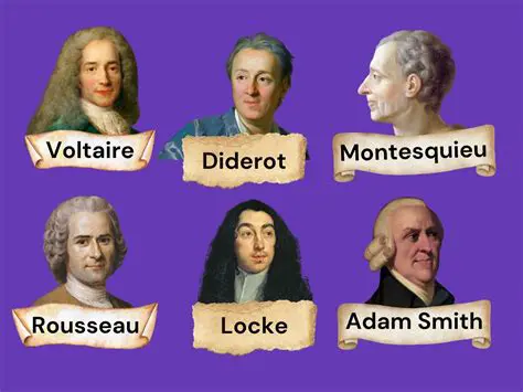 Os Principais Pensadores Iluministas