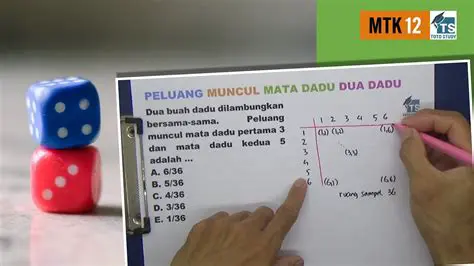 Peluang Muncul Satu Gambar dan Dua Angka