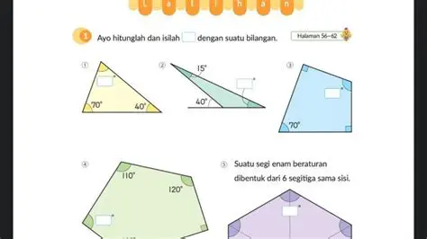 Pertanyaan dan Jawaban tentang Sudut Dalam Segitiga