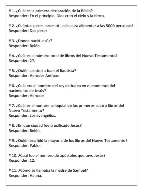Preguntas y Respuestas sobre la 1 y la 2