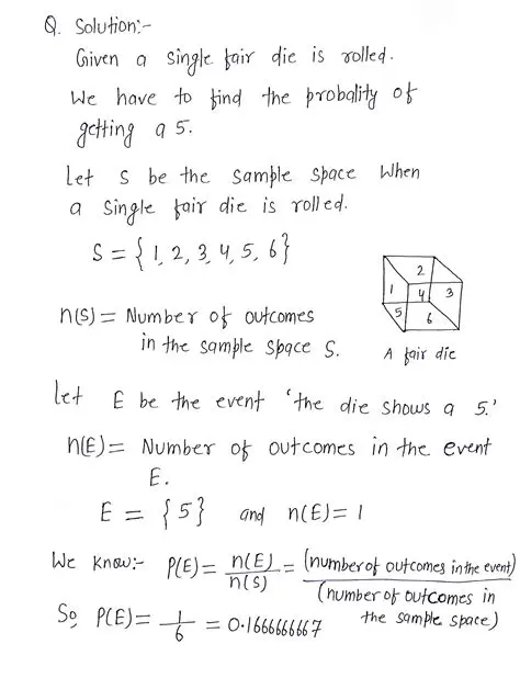Probability of Getting a 5