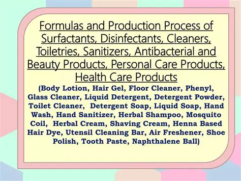 Production of disinfectants