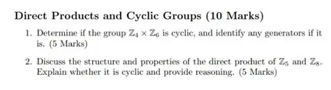 Properties of the Direct Product