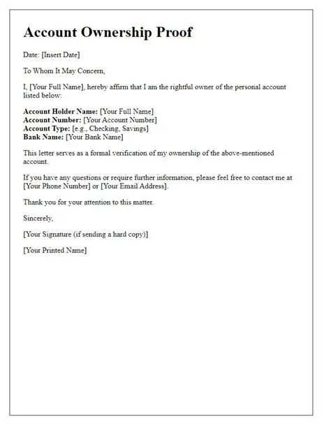 Providing Proof of Ownership