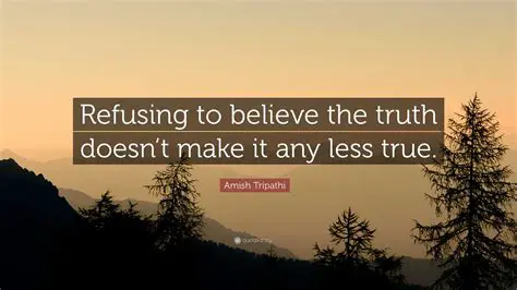 Refusing to believe the diagnosis