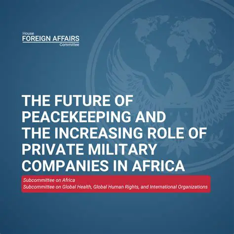 Regulation of private military companies