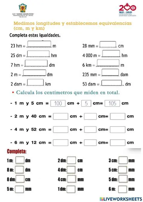 Resolviendo un Problema de Longitudes de Cinta para Decorar un Aula