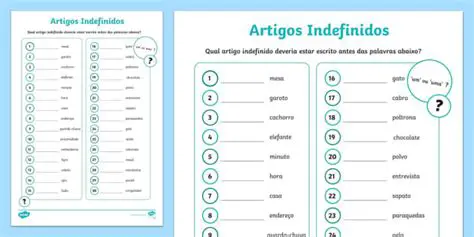 Retirando os Artigos Definidos