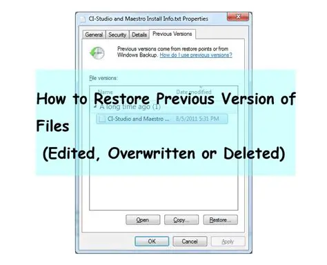 Revert to a previous version of xorg