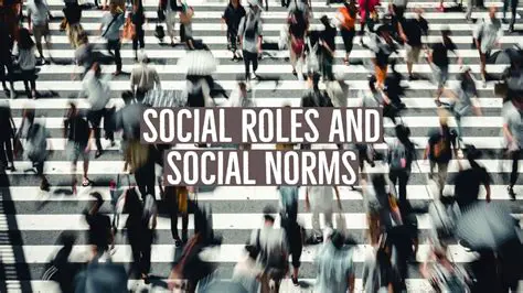Societal norms and expectations