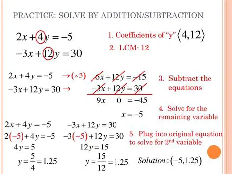 Solve for the remaining variable