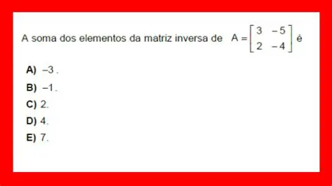 Soma dos Elementos da Matriz C2x2