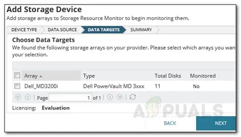 Storage Resource Monitoring