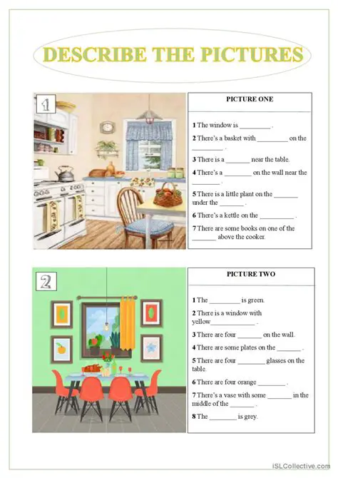 Techniques for Describing a Picture