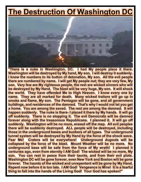 The Destruction of Washington