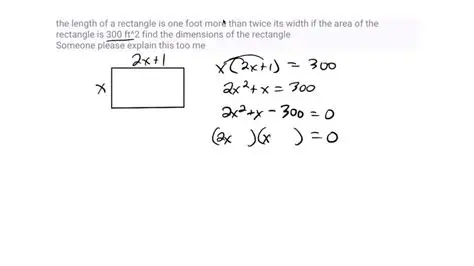 The Dimension of a Rectangle