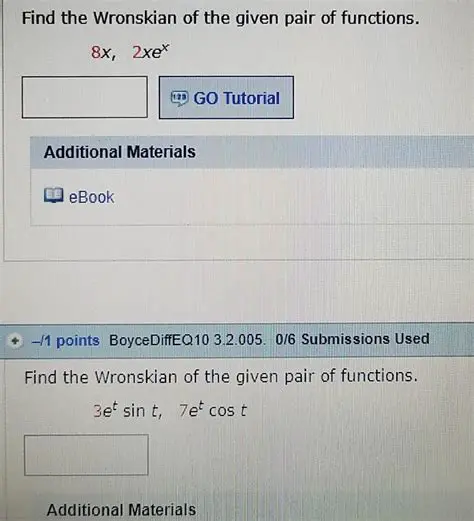 The Given Pair of Functions