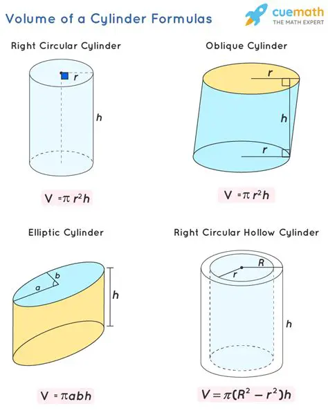 The Given Volume of the Cylinder